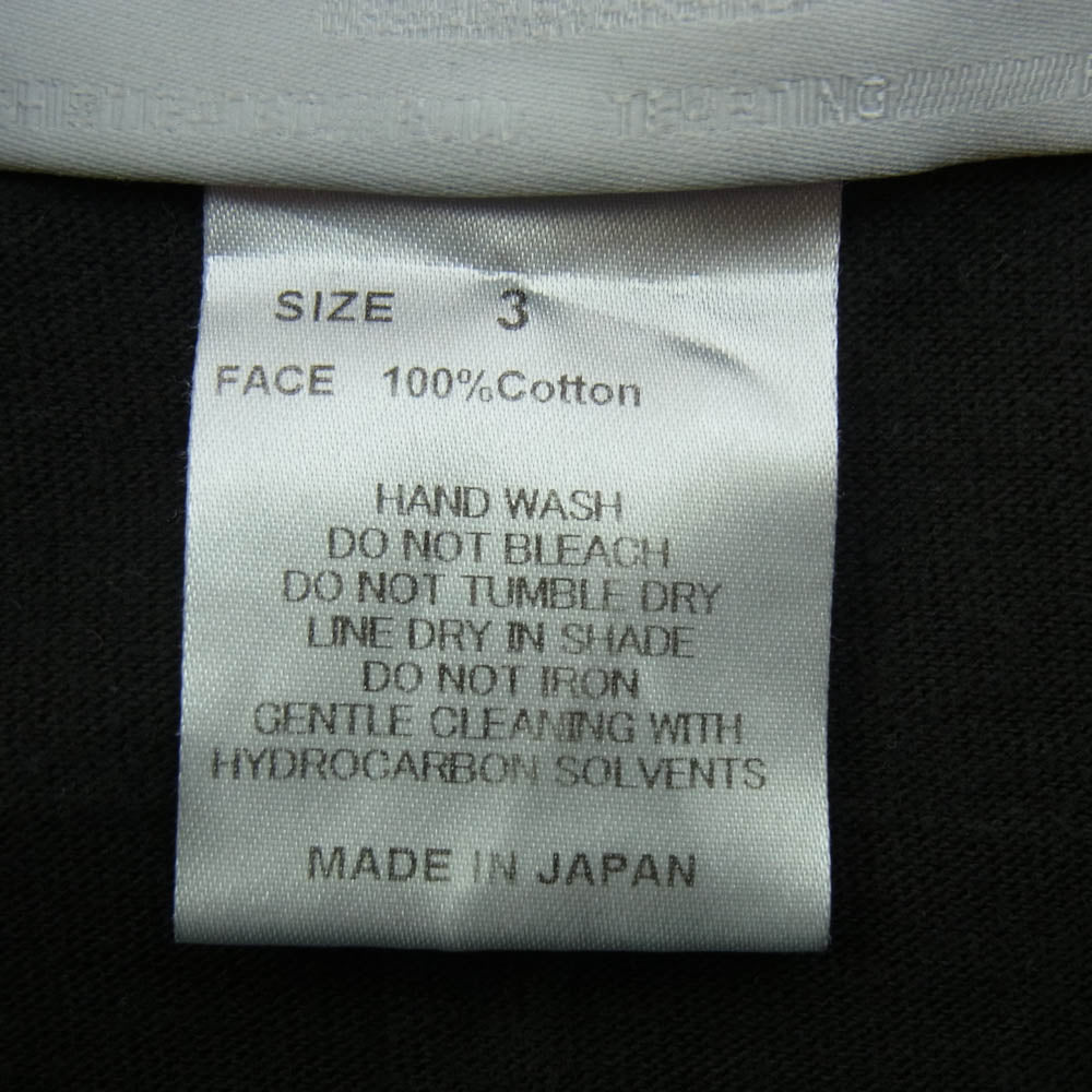 ポリクアント 2301002 THE RUBBER RESIN BIG SIGN SS TEE 半袖 Tシャツ グレー系 3【中古】