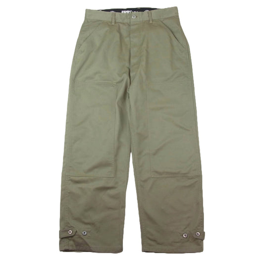 ISAMUKATAYAMA BACKLASH イサムカタヤマバックラッシュ D2001-01 Dickies ディッキーズ TCツイル ダブルニー パンツ ベージュ系 M【中古】