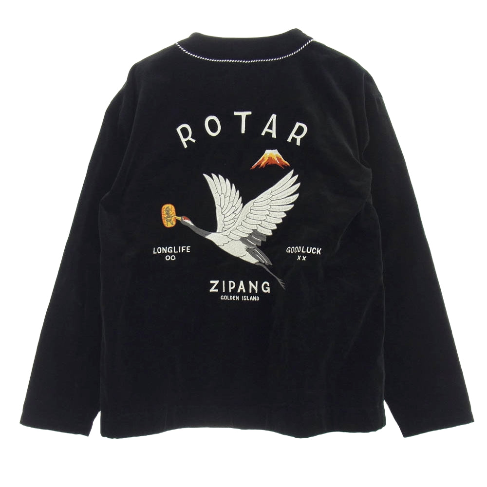 ROTAR ローター rt2412001 Auspicious Souvenir Cardigan スーベニア カーディガン ブラック ブラック系 M【中古】