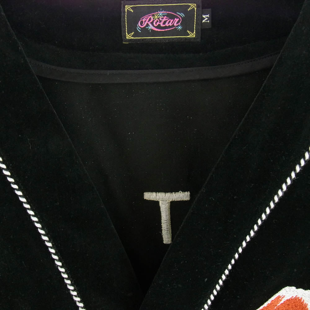 ROTAR ローター rt2412001 Auspicious Souvenir Cardigan スーベニア カーディガン ブラック ブラック系 M【中古】