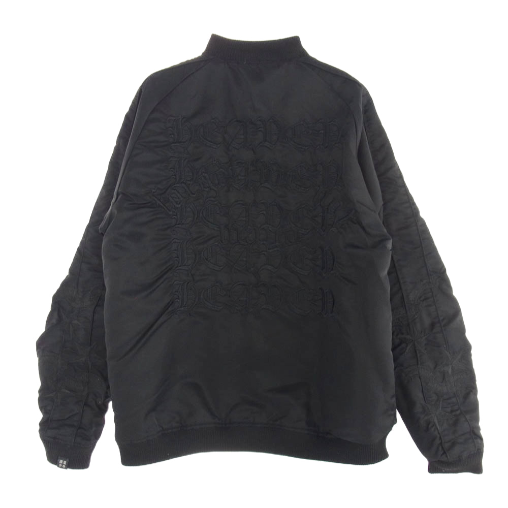 メイヨー 21MY-SJ02 Arm embroidery reversible souvenir JKT Blue 袖 刺繍 リバーシブル ジャケット ブルー マルチカラー系 ブラック系 L【中古】