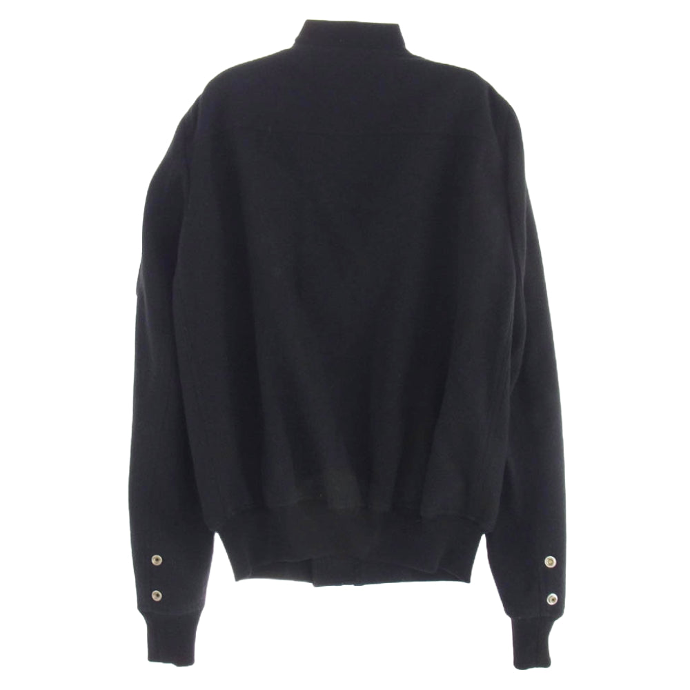 Rick Owens リックオウエンス 17AW RU17F8791-WP FLIGHT BOMBER JACKET フライト ボンバー ジャケット MA-1 ブルゾン ブラック系 48【中古】