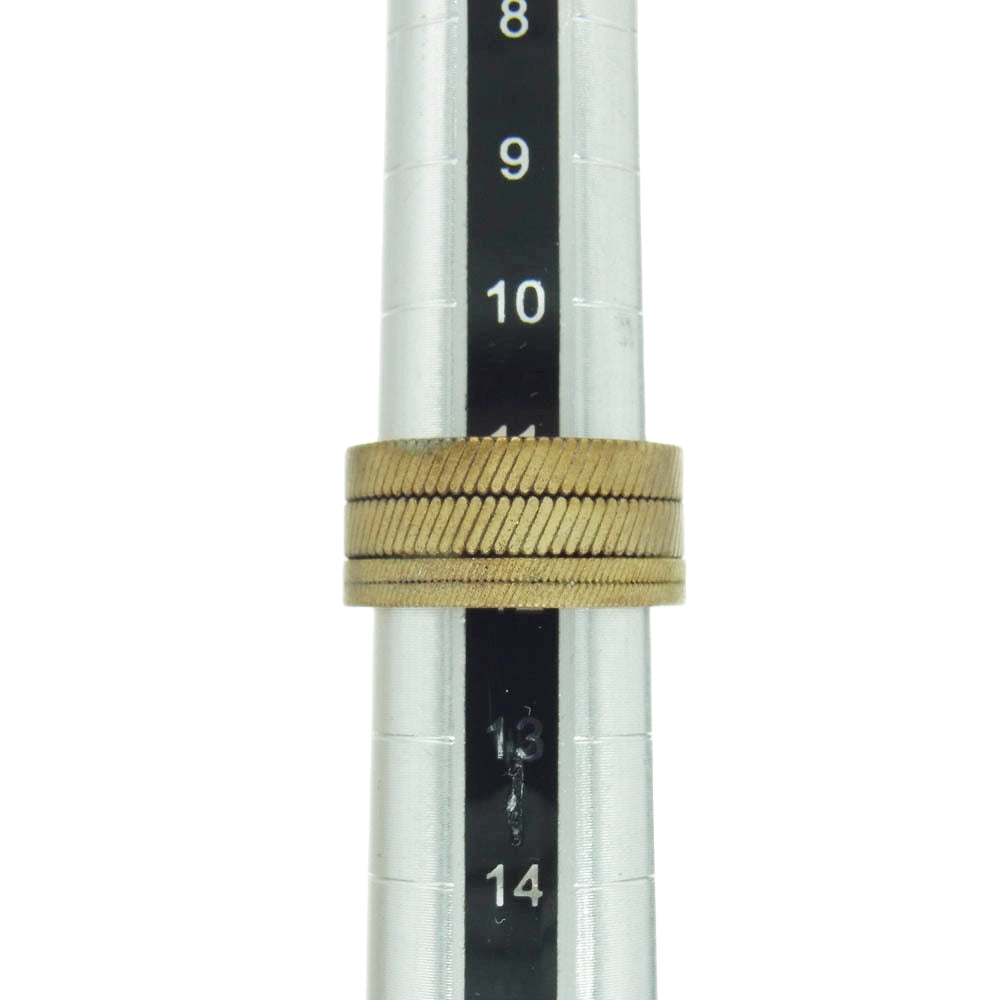 SAINT LAURENT サンローラン TANDEM RING タンデム リング ゴールド系 12号【中古】