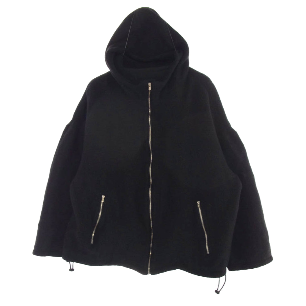 ブランワイエム Monster zip parka モンスター ジップ パーカー ブラック系 M【中古】