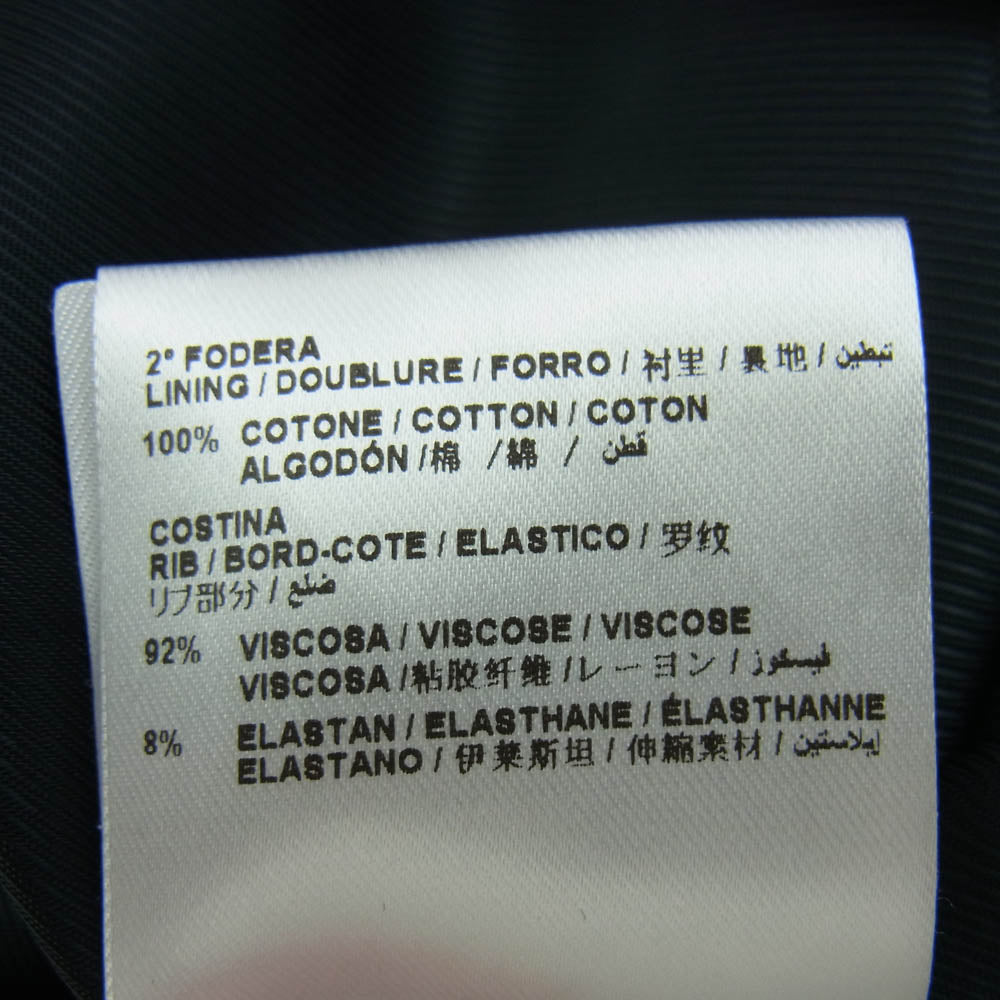 OFF-WHITE オフホワイト スプレーロゴ スタジアム ジャケット ブルゾン ブラック系 L【中古】