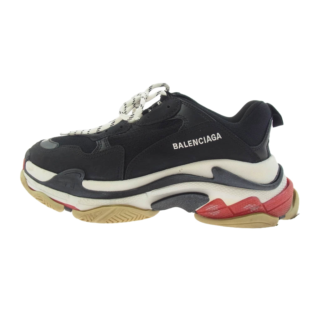BALENCIAGA バレンシアガ 533882 TRIPLE S SNEAKER トリプルエス スニーカー ブラック系 27.5cm【中古】