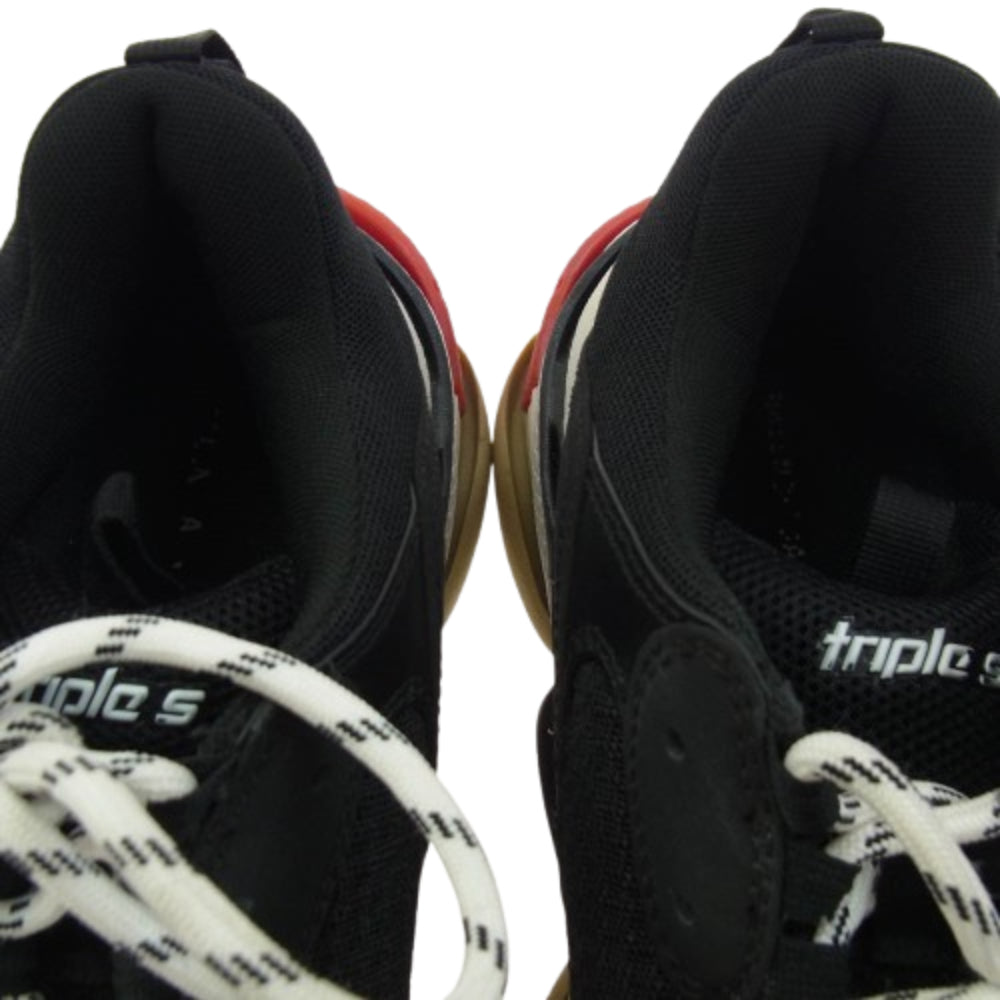 BALENCIAGA バレンシアガ 533882 TRIPLE S SNEAKER トリプルエス スニーカー ブラック系 27.5cm【中古】