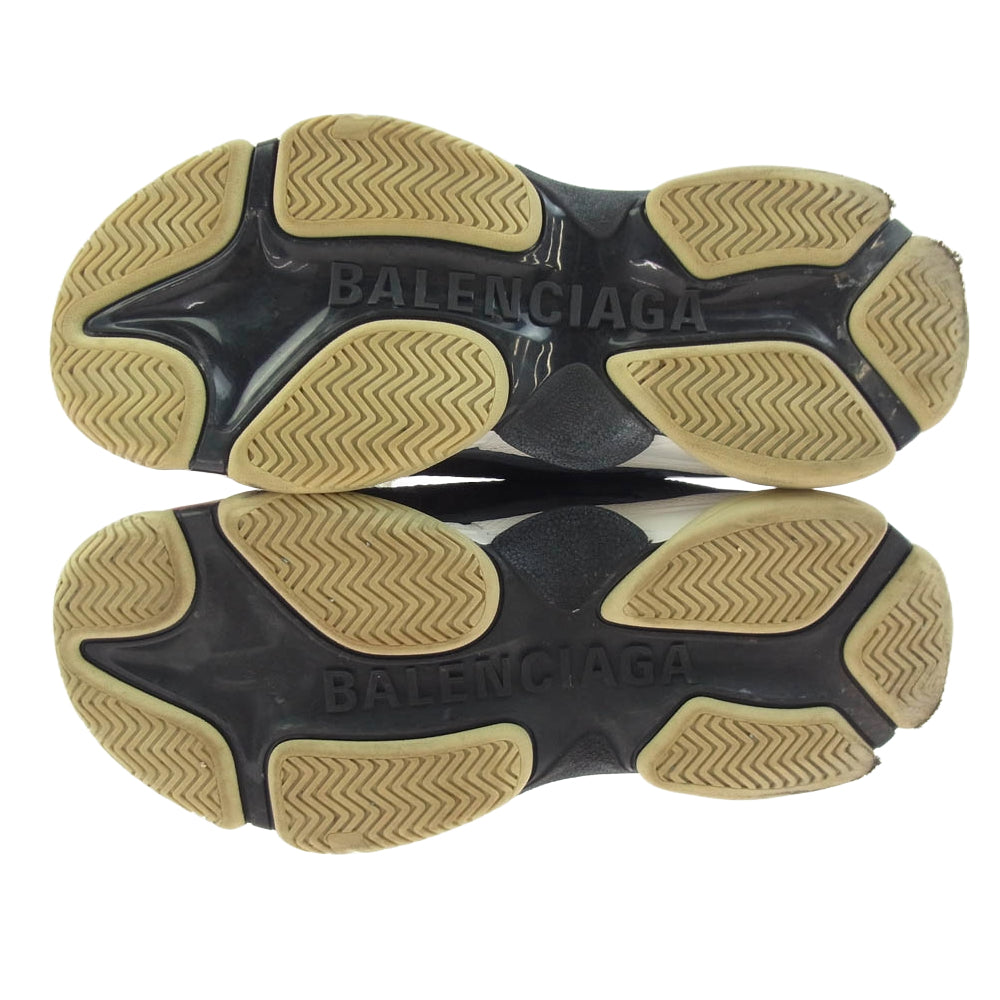 BALENCIAGA バレンシアガ 533882 TRIPLE S SNEAKER トリプルエス スニーカー ブラック系 27.5cm【中古】