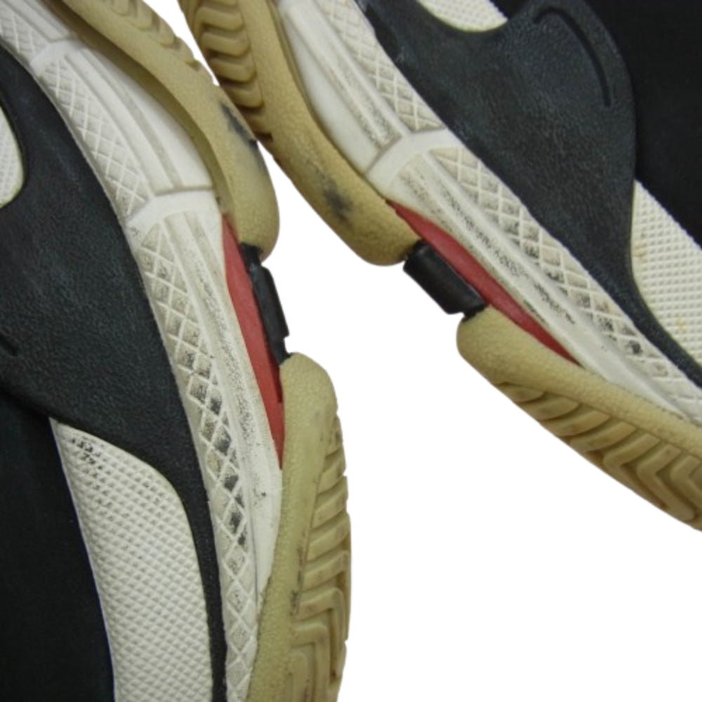 BALENCIAGA バレンシアガ 533882 TRIPLE S SNEAKER トリプルエス スニーカー ブラック系 27.5cm【中古】