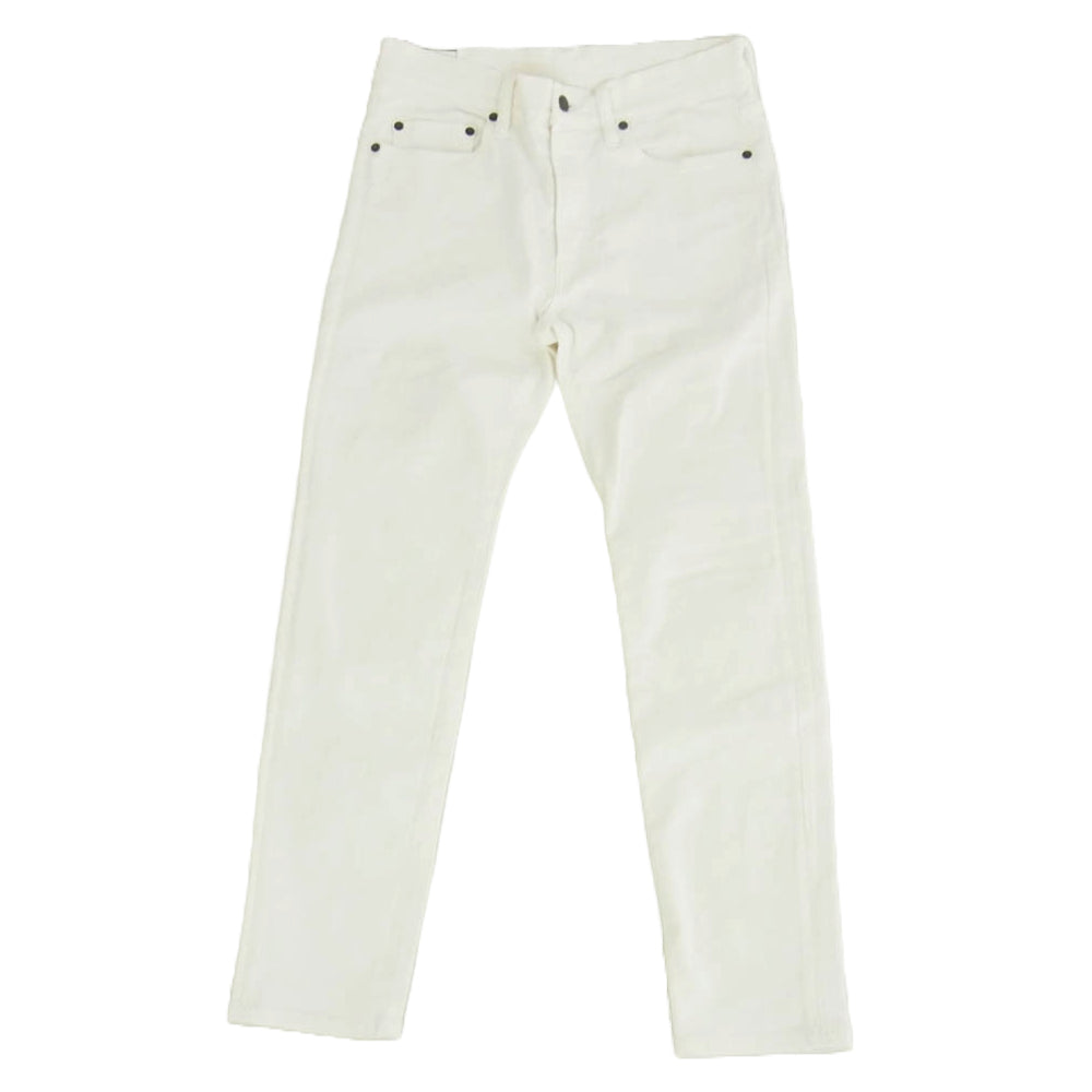 HYSTERIC GLAMOUR ヒステリックグラマー 0262AP10 Sツイル スリム ストレッチ デニム パンツ ホワイト ホワイト系 30【中古】