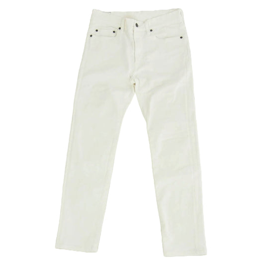 HYSTERIC GLAMOUR ヒステリックグラマー 0262AP10 Sツイル スリム ストレッチ デニム パンツ ホワイト ホワイト系 30【中古】