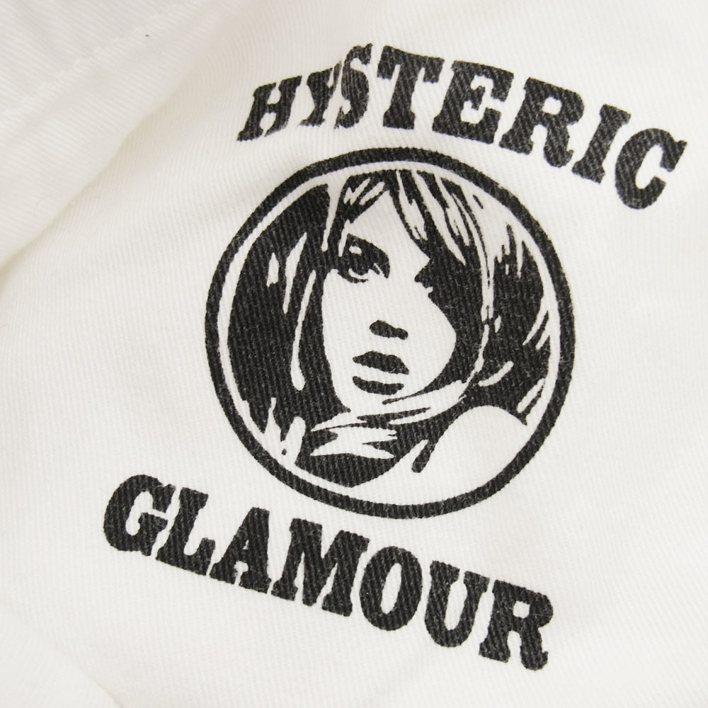 HYSTERIC GLAMOUR ヒステリックグラマー 0262AP10 Sツイル スリム ストレッチ デニム パンツ ホワイト ホワイト系 30【中古】
