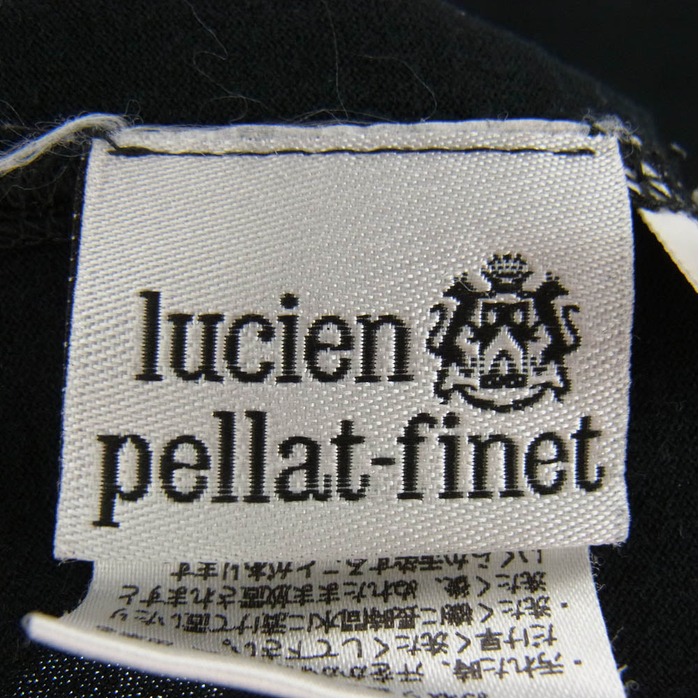 Lucien Pellat-Finet ルシアンペラフィネ バック スタッズ スカルデザイン Ｔシャツ 半袖カットソー ブラック系 XS【中古】