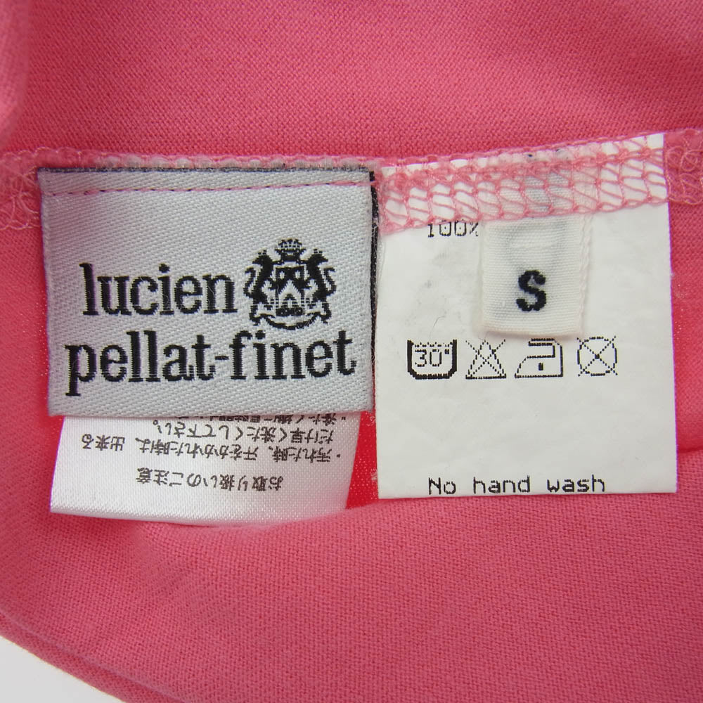 Lucien Pellat-Finet ルシアンペラフィネ スカルプリント ロングスリーブ カットソー 長袖 ピンク系 S【中古】