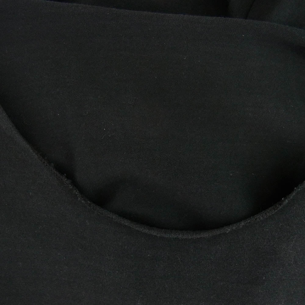 Lucien Pellat-Finet ルシアンペラフィネ スカルプリント フラワー ライトストーン デザイン Ｔシャツ 半袖カットソー ブラック系 S【中古】