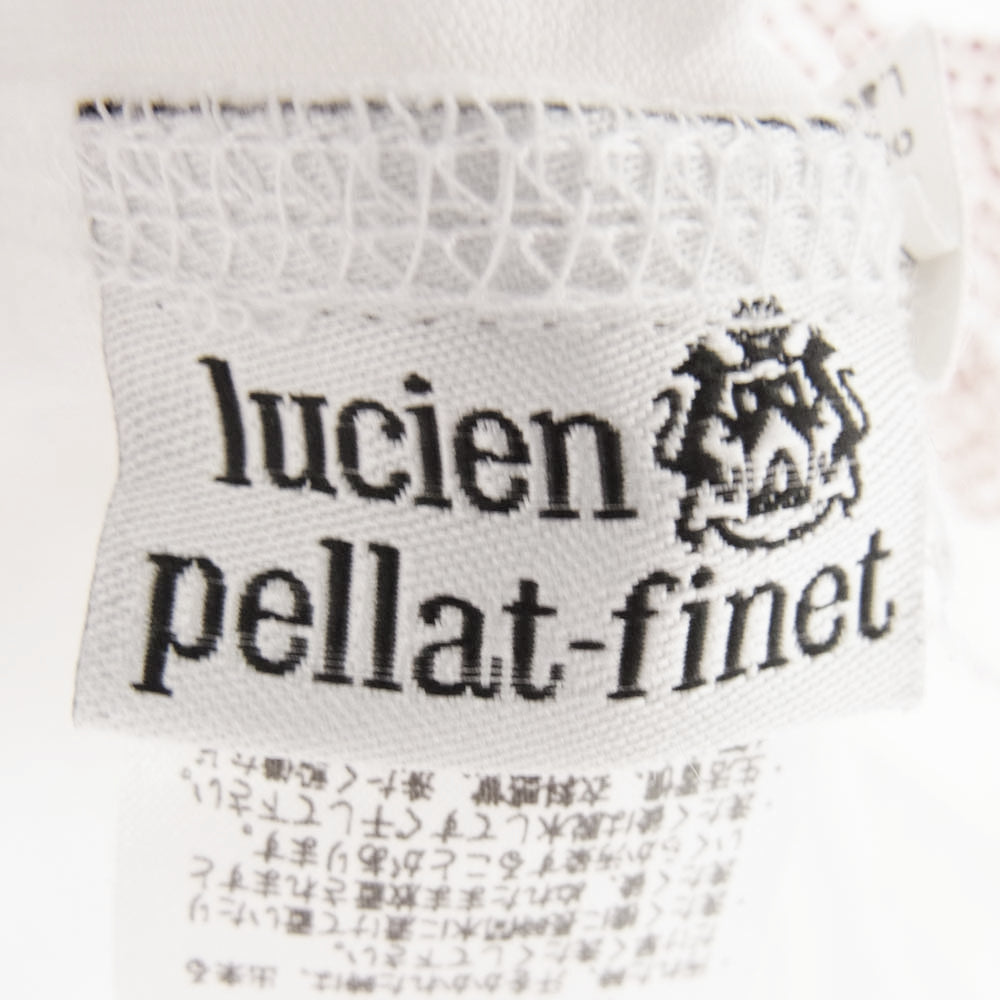 Lucien Pellat-Finet ルシアンペラフィネ スカル ライトストーン デザイン Ｔシャツ 半袖カットソー ホワイト系 S【中古】