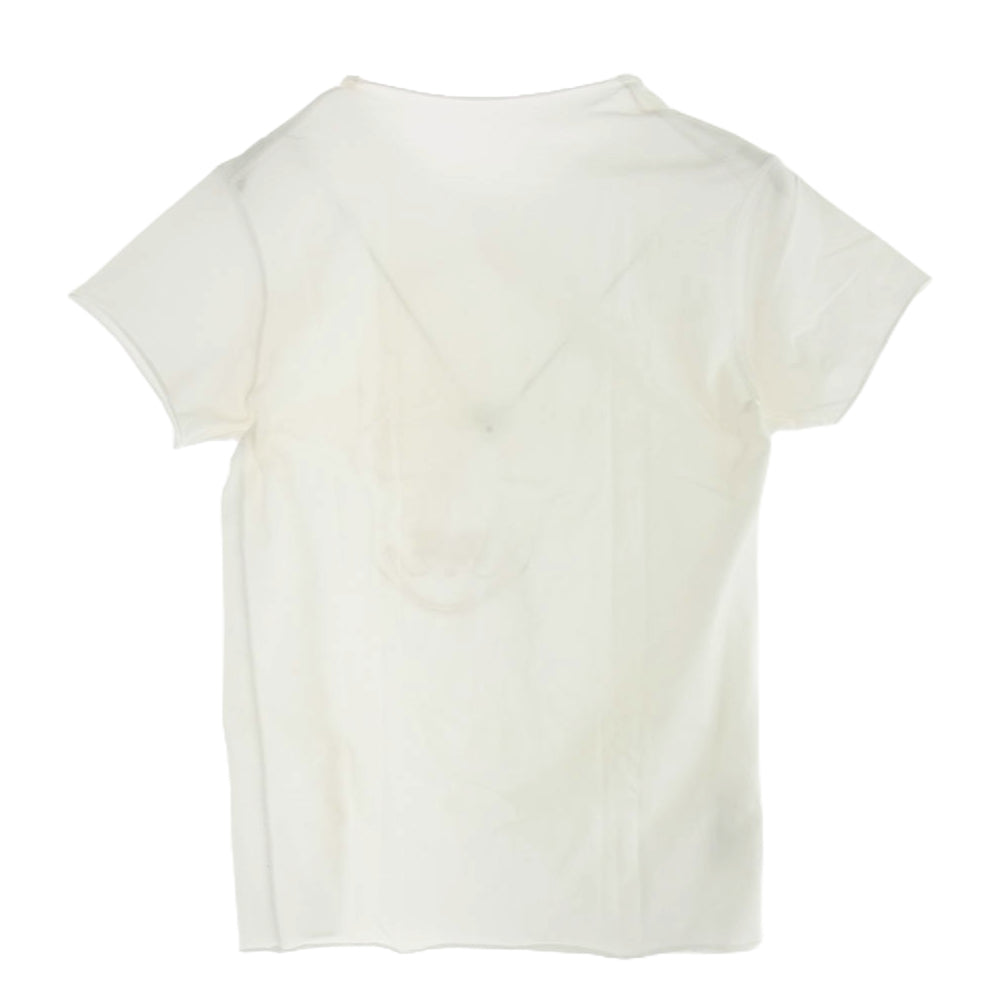 Lucien Pellat-Finet ルシアンペラフィネ スカルプリント ライトストーン Ｔシャツ 半袖カットソー ホワイト系 XS【中古】