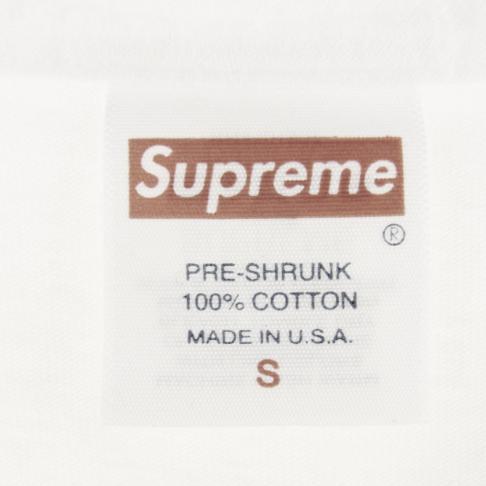 Supreme シュプリーム 22AW Duck Down Music Dah Shinin Tee ダックダウンミュージック プリント Ｔシャツ 半袖カットソー ホワイト系 S【中古】