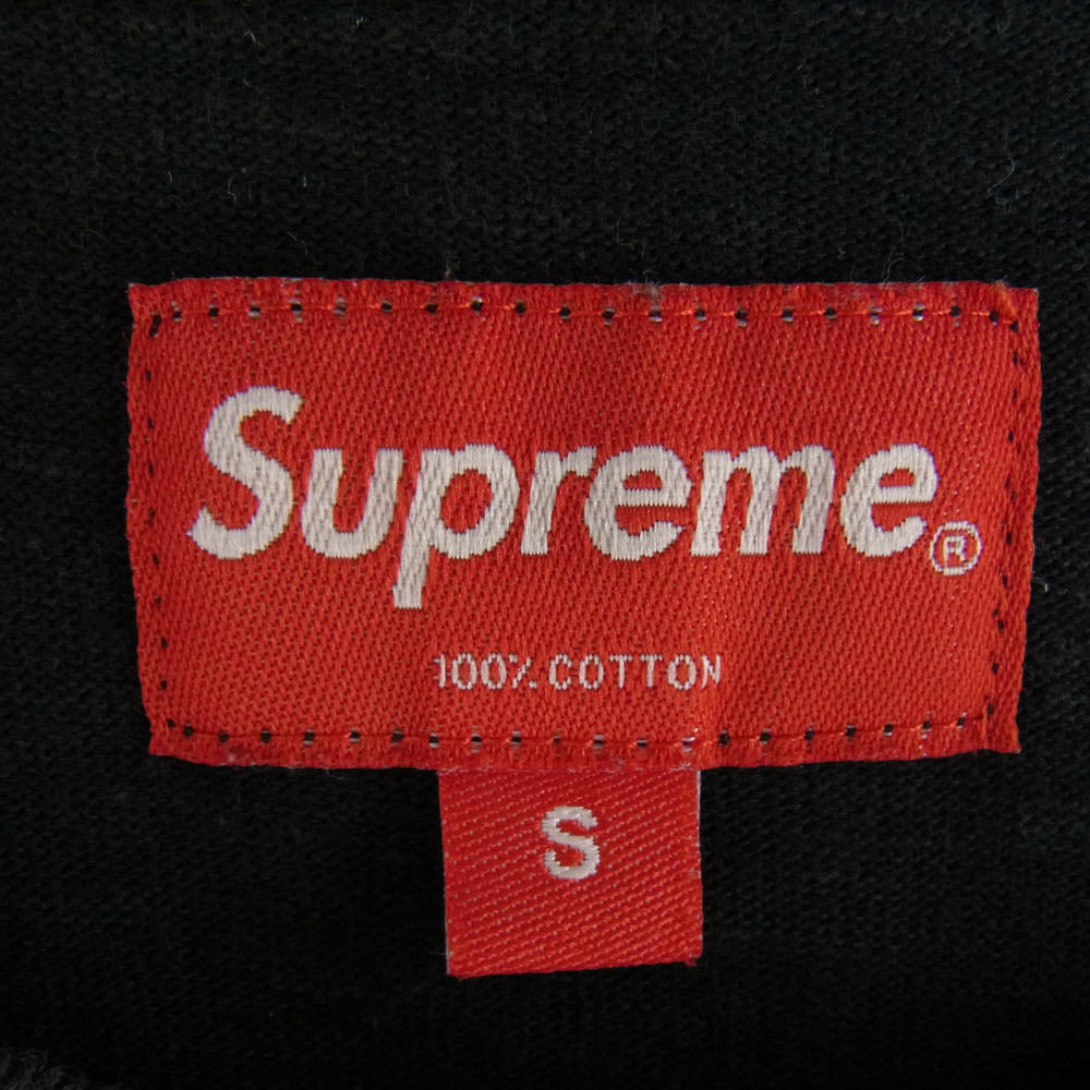 Supreme シュプリーム 20SS Star Logo S/S Top スターロゴ Ｔシャツ 半袖カットソー ブラック系 S【中古】