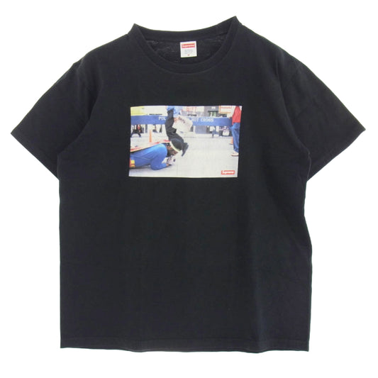 Supreme シュプリーム 22AW Training Crawl Tee トレーニング クロール Ｔシャツ 半袖カットソー ブラック系 M【中古】