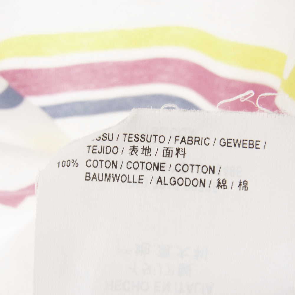 SAINT LAURENT サンローラン 17SS 454150 YB1DF ダイナソー プリント Ｔシャツ 半袖カットソー ホワイト系 XS【中古】