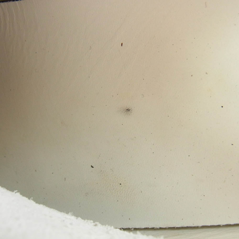 SAINT LAURENT サンローラン 322082 レザー スタッズ ローカットスニーカー ホワイト系 41【中古】