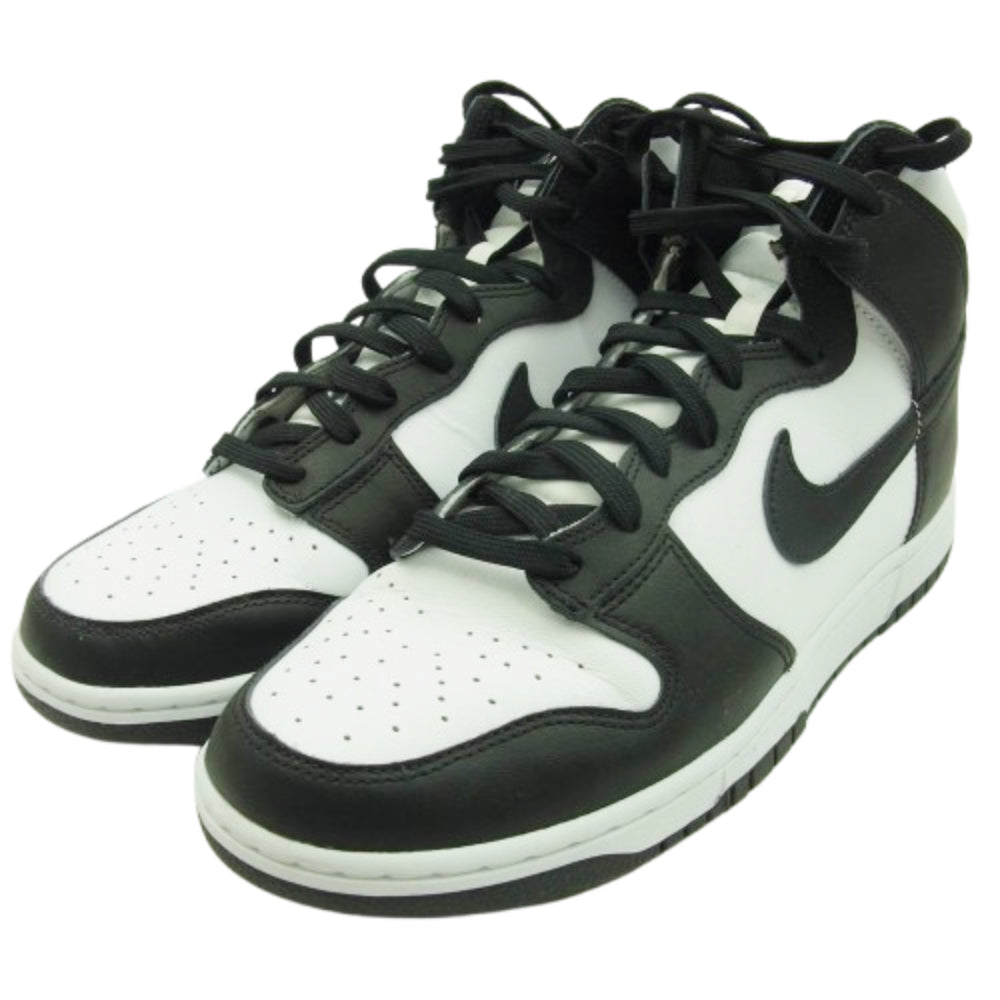 NIKE ナイキ DD1399-105 Dunk High "Championship White ダンク ハイ チャンピオンシップ ホワイト スニーカー ブラック系 ホワイト系 28.5cm【中古】