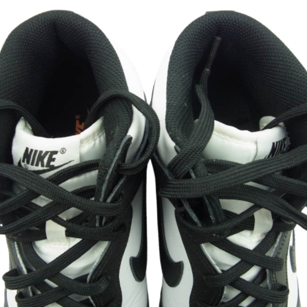 NIKE ナイキ DD1399-105 Dunk High "Championship White ダンク ハイ チャンピオンシップ ホワイト スニーカー ブラック系 ホワイト系 28.5cm【中古】