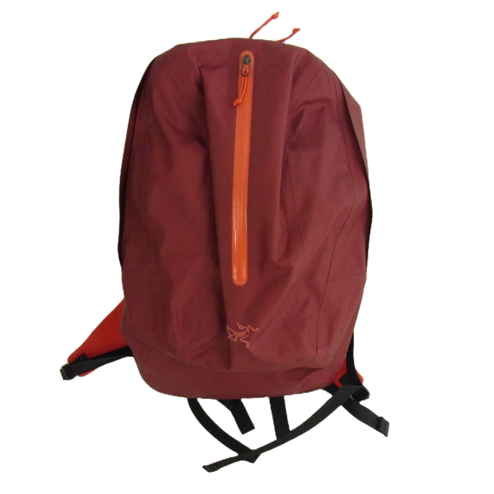 ARC'TERYX アークテリクス 14467 ASTRI 19 バック パック リュックサック ロゴ プリント ワインレッド系 レッド系【中古】