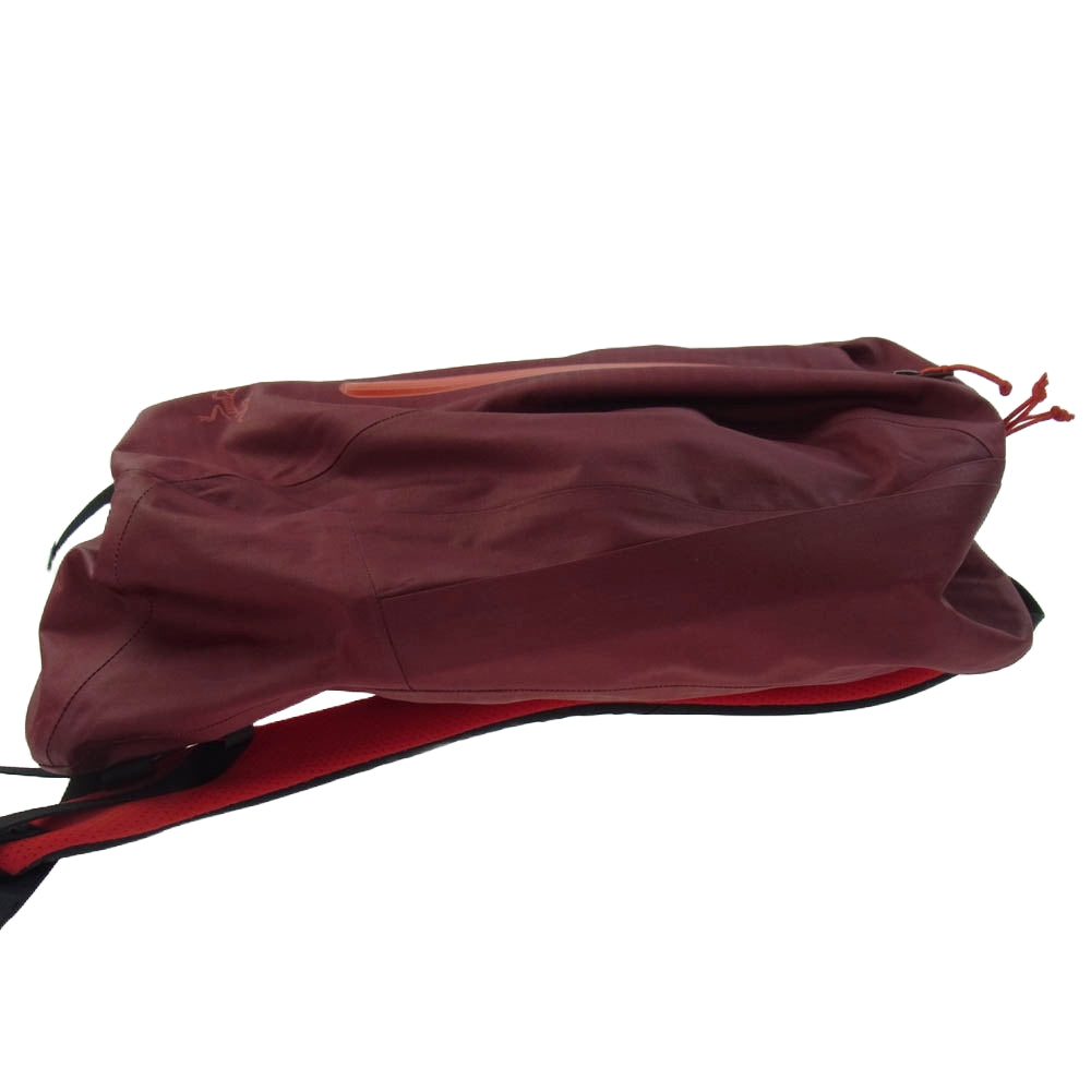 ARC'TERYX アークテリクス 14467 ASTRI 19 バック パック リュックサック ロゴ プリント ワインレッド系 レッド系【中古】