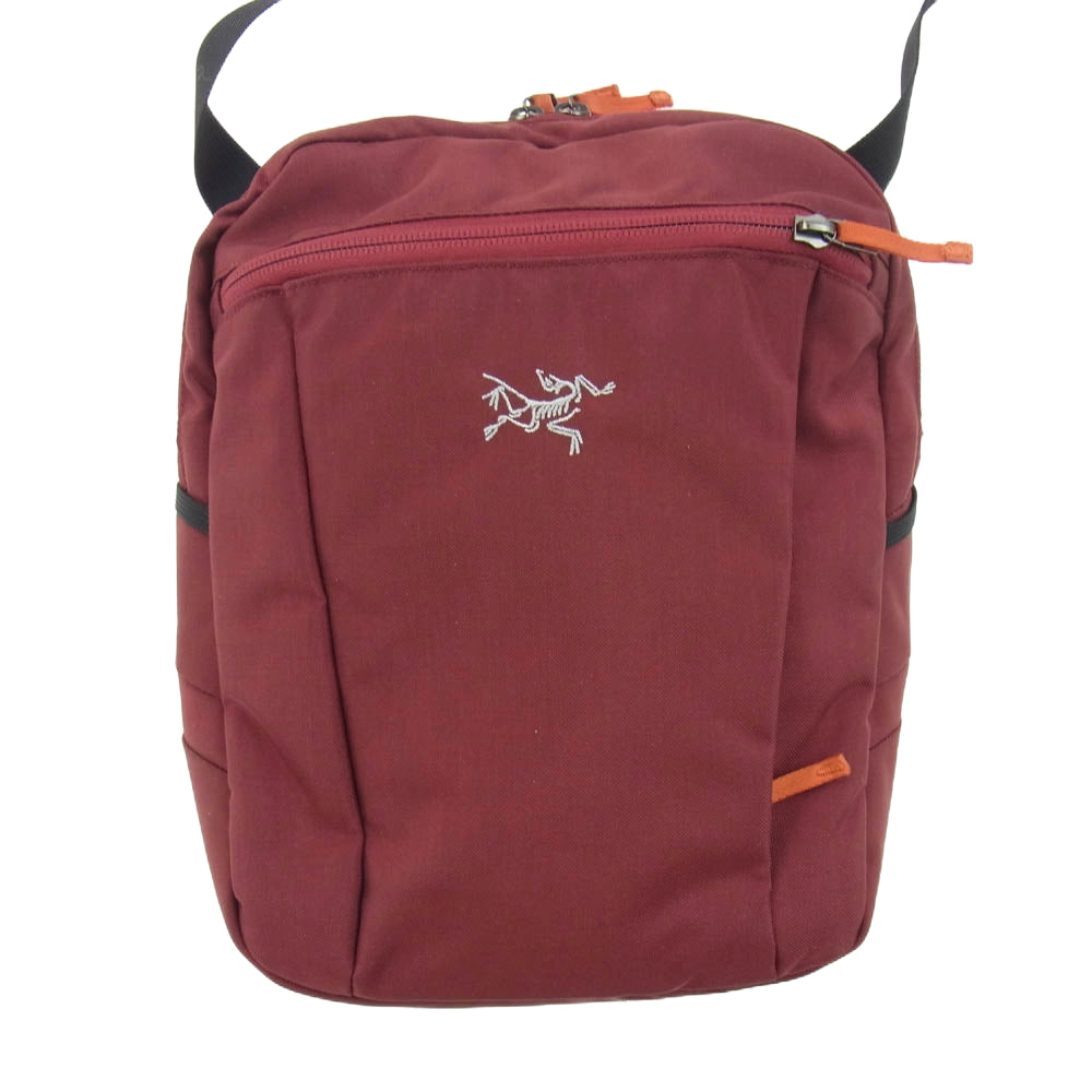 ARC'TERYX アークテリクス 17173 Slingblade 4 Shoulder Bag ショルダー バッグ ロゴ 刺繍 ワインレッド系【中古】