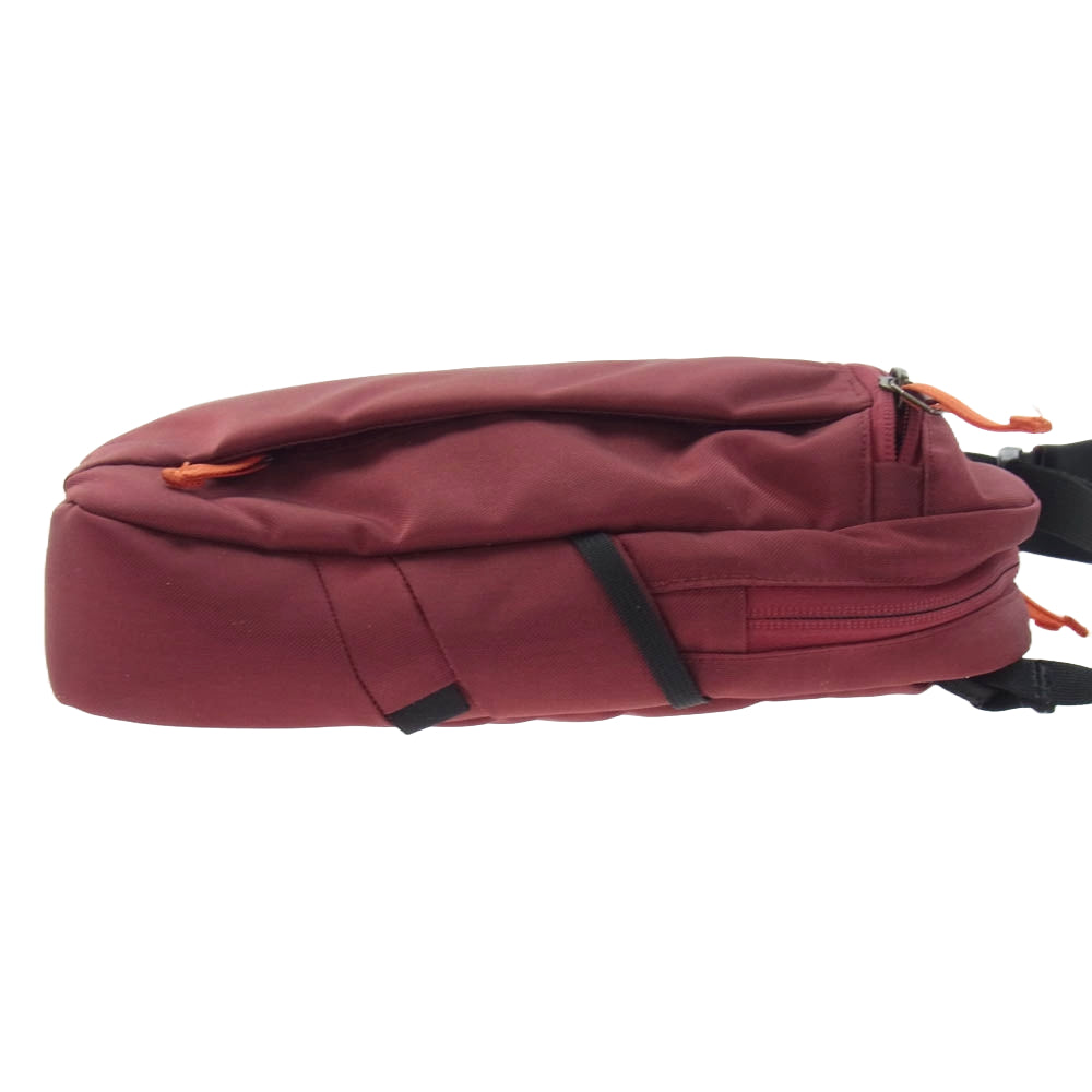 ARC'TERYX アークテリクス 17173 Slingblade 4 Shoulder Bag ショルダー バッグ ロゴ 刺繍 ワインレッド系【中古】