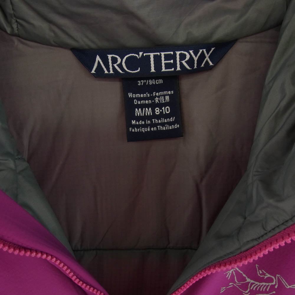 ARC'TERYX アークテリクス 49382 フーディ ジャケット ピンク系 M【中古】