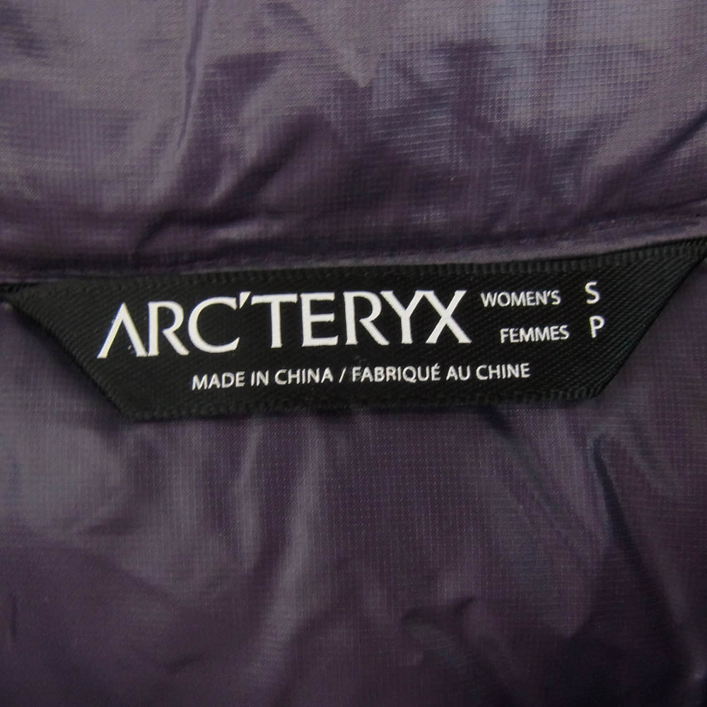 ARC'TERYX アークテリクス 12739 CERIUM LT セリウム ジャケット レディース パープル系 S【中古】
