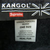 Supreme シュプリーム 20AW BN6FW20 × KANGOL カンゴール Furgora Beanie ファー ビーニー キャップ 帽子 ブラック系 ONE SIZE【中古】