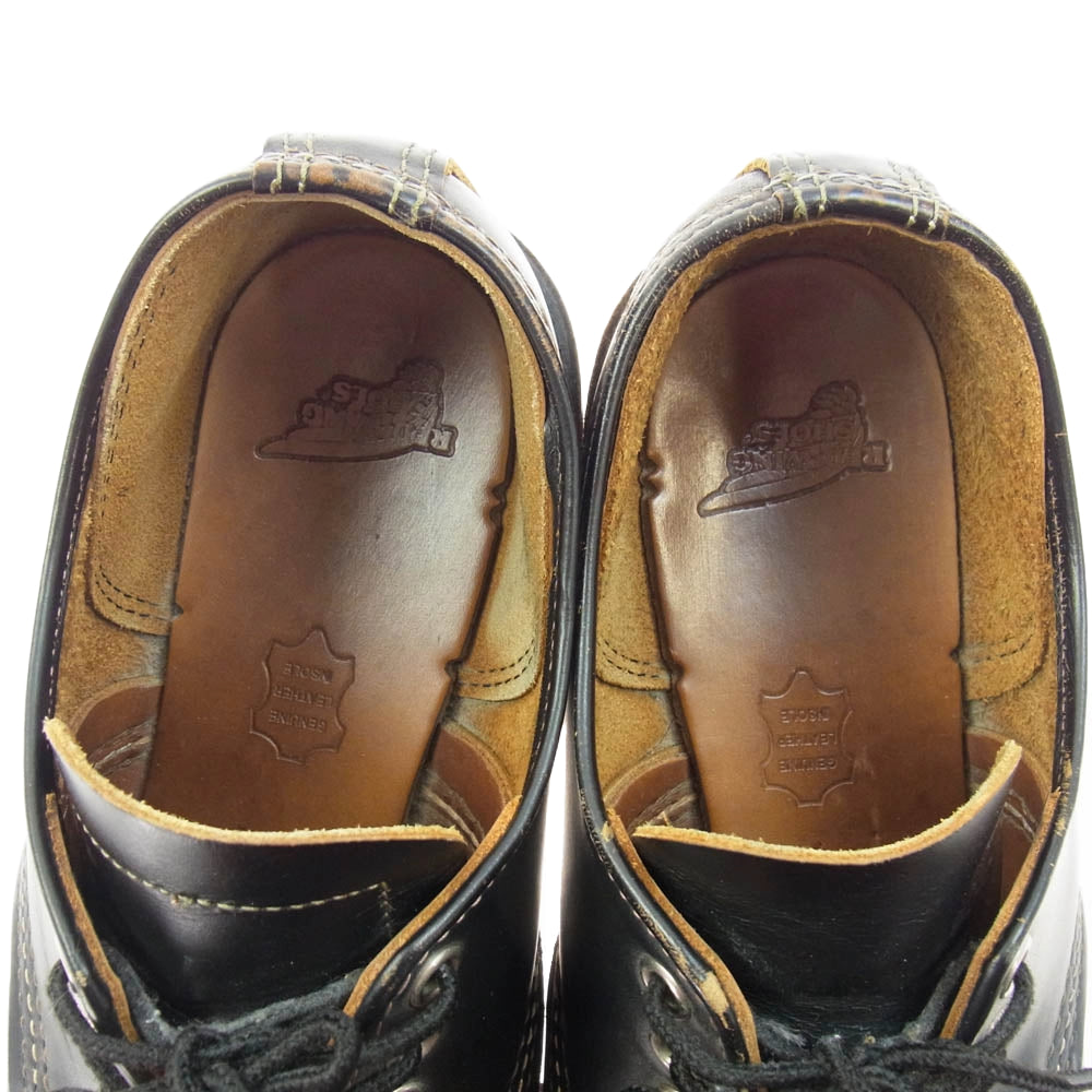 RED WING レッドウィング 9894 Irish Setter Oxford アイリッシュセッター オックスフォード ブラック クロンダイク ブーツ ブラック系 6 1/2 D【中古】