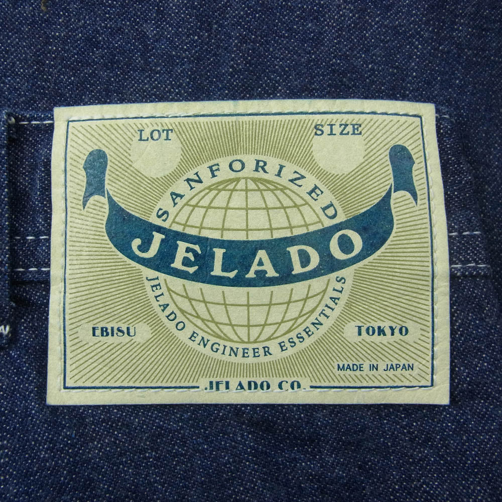 JELADO ジェラード JP94311W 311W Painter Pants 10.5オンス ライトオンス デニム ペインターパンツ インディゴブルー系 S【新古品】【未使用】【中古】