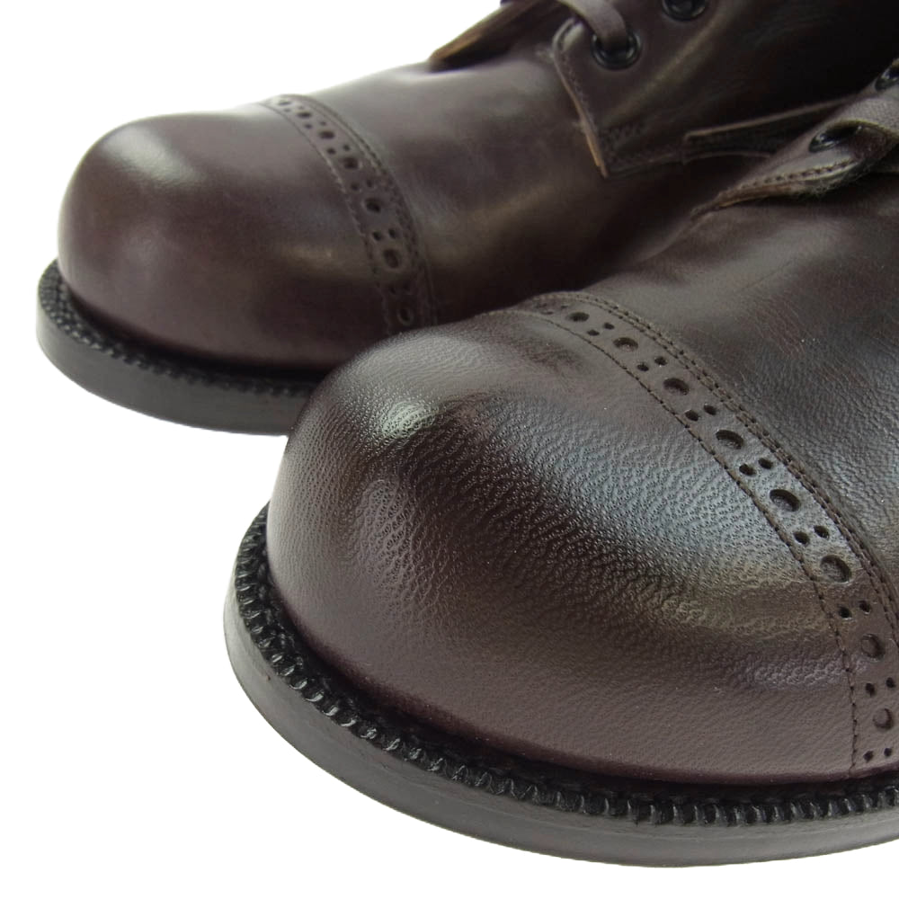 JELADO ジェラード the 2 monkeys ザ トゥーモンキーズ vaudeville ヴォードビル ワーク ブーツ oak brown オーク ブラウン ブラウン系 US8【新古品】【未使用】【中古】