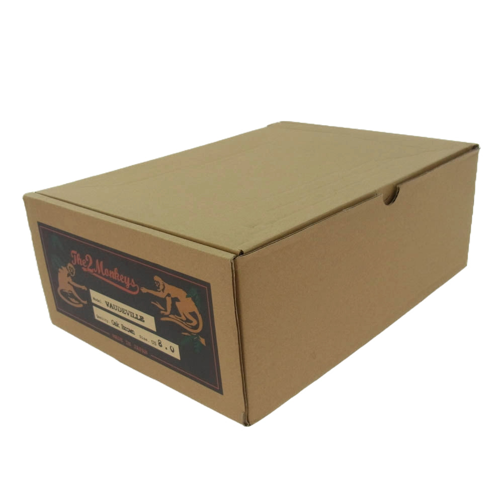 JELADO ジェラード the 2 monkeys ザ トゥーモンキーズ vaudeville ヴォードビル ワーク ブーツ oak brown オーク ブラウン ブラウン系 US8【新古品】【未使用】【中古】