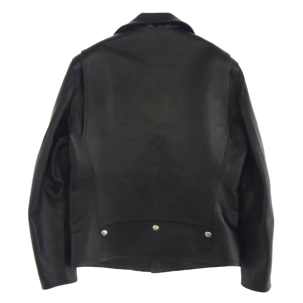 JELADO ジェラード SG71428 Rebel Jacket Horse Hide Semi Aniline Finish Black 茶芯 ホースハイド ダブル ライダース ジャケット ブラック系 M【新古品】【未使用】【中古】