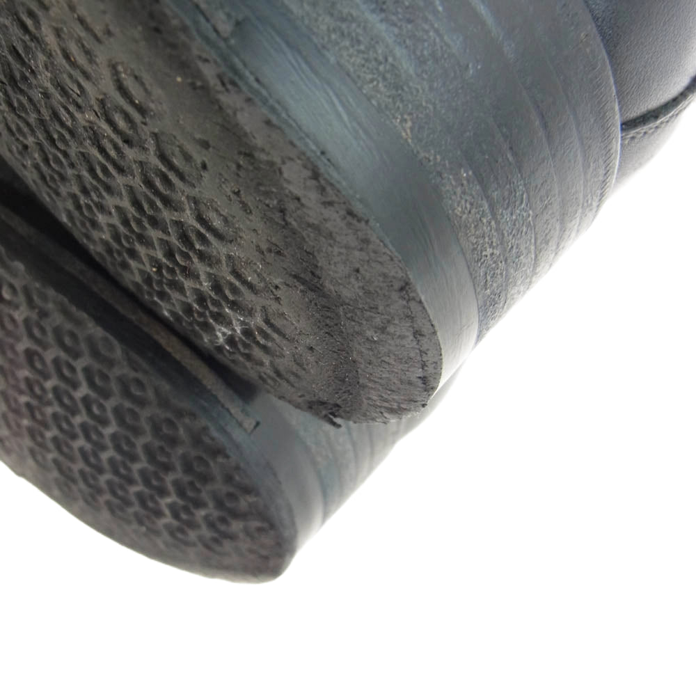 ポストプロダクション Mil-Boots ミルブーツ ブラックカーフ サイドゴア ブーツ ブラック系 6.5【中古】