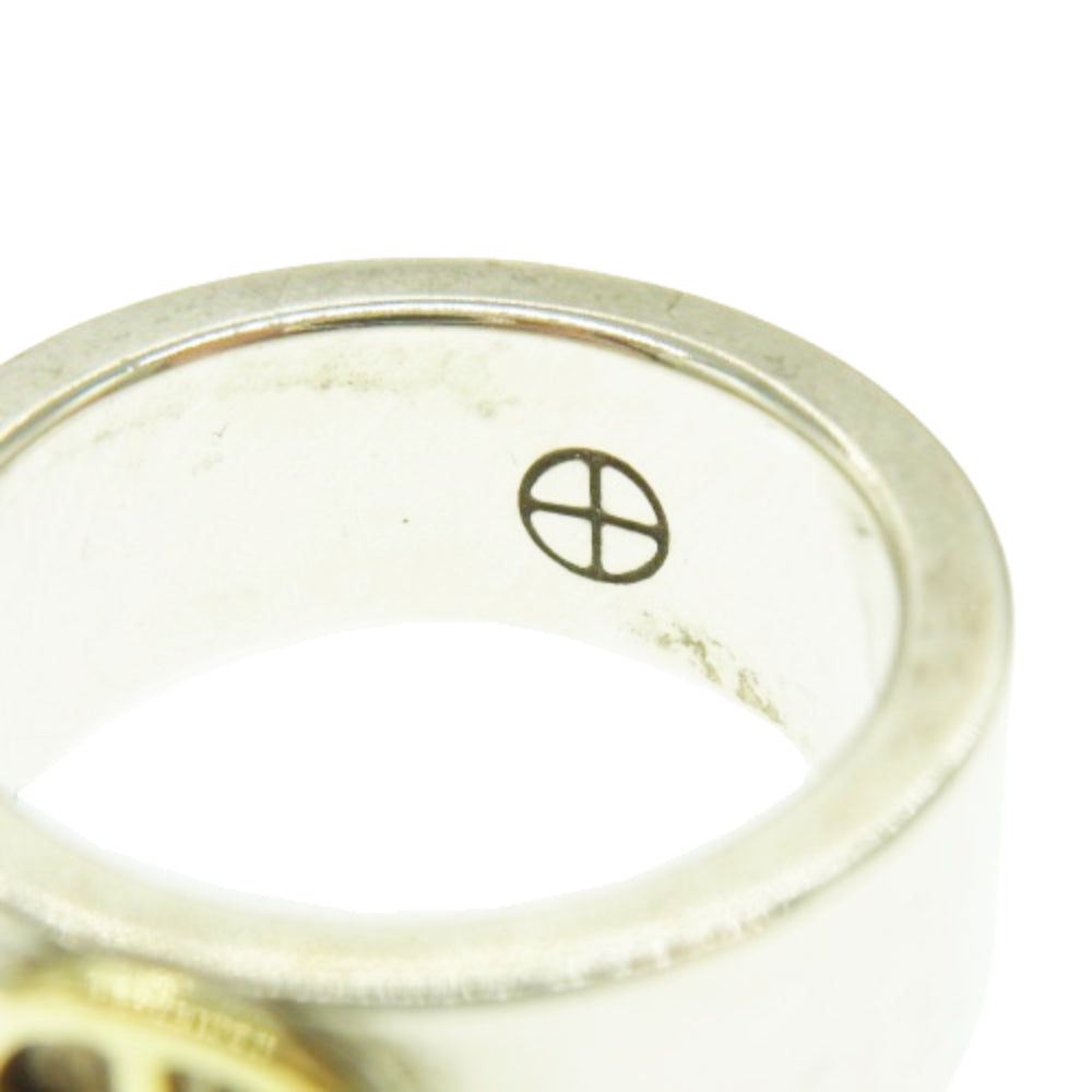 WINGROCK ウィングロック ゴールド メディスン ホイール 平打ち リング 17号【中古】