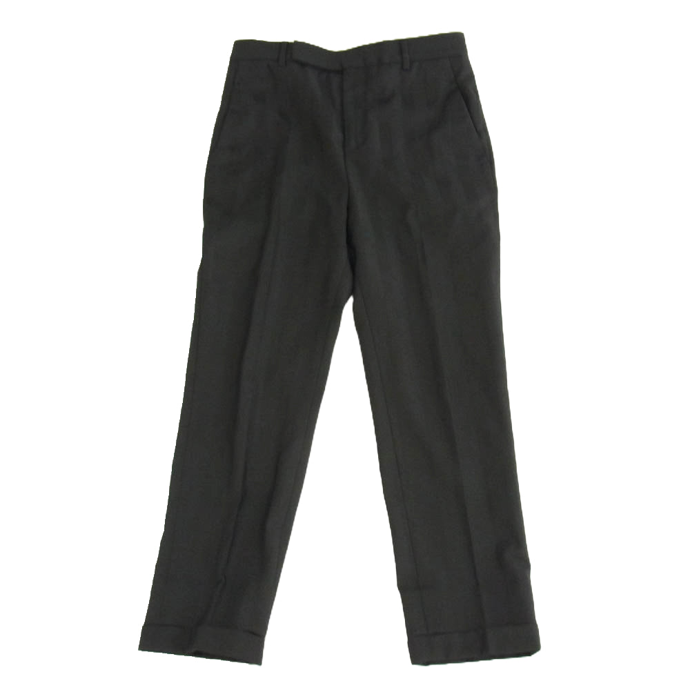 SAINT LAURENT サンローラン PARIS 19AW 4B ストライプ テーラードジャケット スラックスパンツ セットアップ ブラック系 46/44【中古】