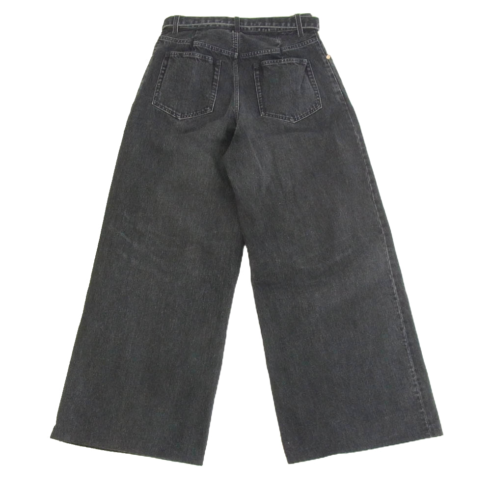 Sacai サカイ 24AW SCW-210 Wide Denim Pants ワイド デニム パンツ グレー系 3【中古】