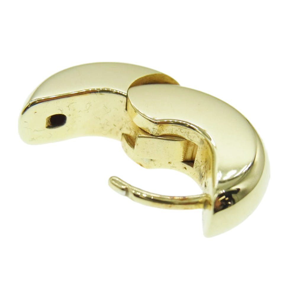 TOM WOOD トムウッド UNITED ARROWS ユナイテッドアローズ 別注 Moon Hoops ムーン フープ ピアス ゴールド系【中古】