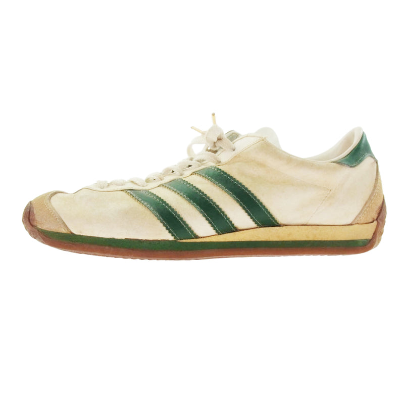 adidas アディダス 【観賞用】70ｓ 70年製 COUNTRY GIRL カントリー ガール フランス製 MADE IN FRANCE 実寸25cm【中古】
