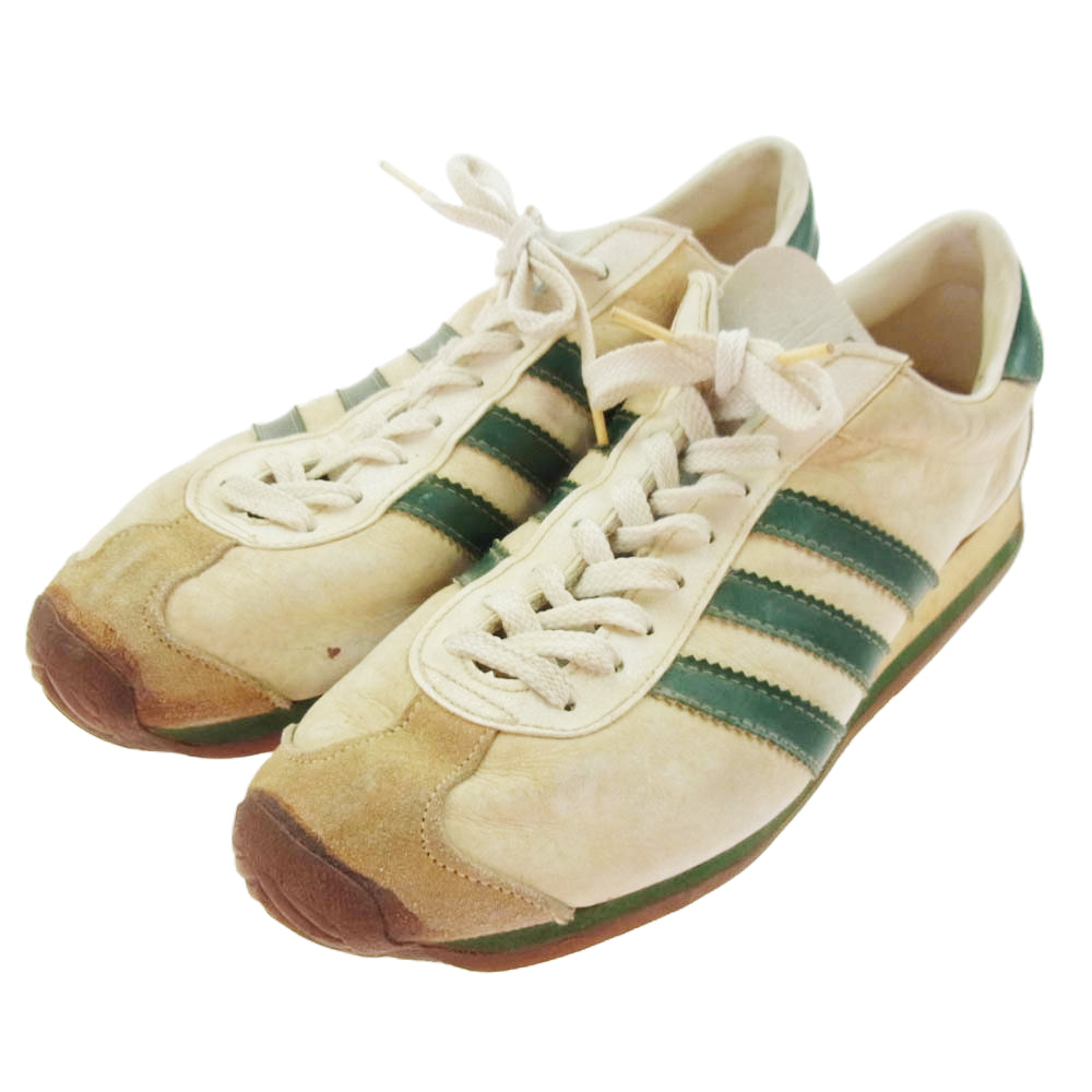 adidas アディダス 【観賞用】70ｓ 70年製 COUNTRY GIRL カントリー ガール フランス製 MADE IN FRANCE 実寸25cm【中古】