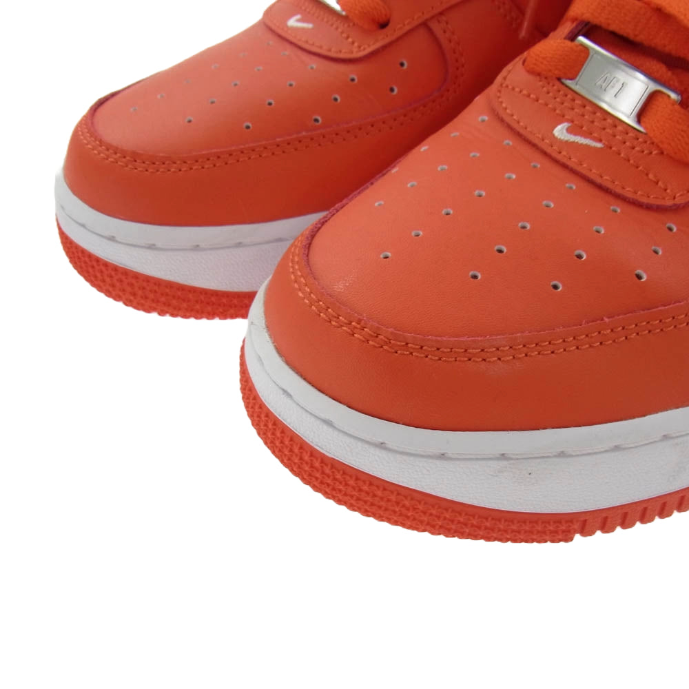 NIKE ナイキ DV0788-600 Air Force 1 '07 Low Picante Red エアフォース 1 ローカット スニーカー オレンジ系 28cm【中古】