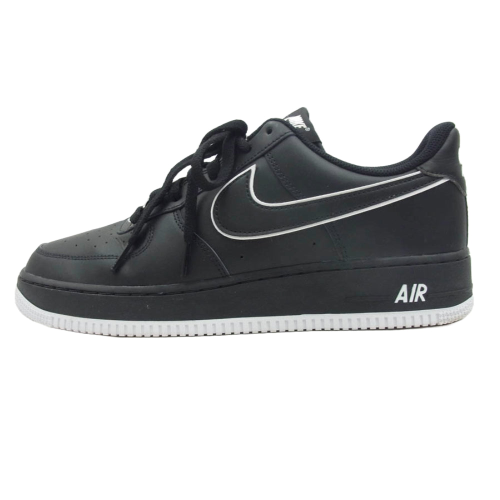 NIKE ナイキ DV0788-002 AIR FORCE 1 LOW BLACK WHITE エアフォース 1 ローカット スニーカー ブラック系 28.5cm【中古】