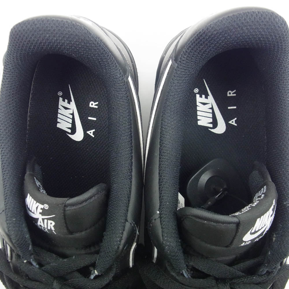 NIKE ナイキ DV0788-002 AIR FORCE 1 LOW BLACK WHITE エアフォース 1 ローカット スニーカー ブラック系 28.5cm【中古】